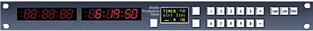 PLURA Studio-/Production Timer 19"/ 1 RU housing incl. "SPT-R1" (1 Client)