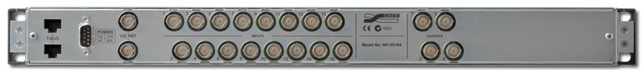 ROSS NK-3G164-RCP Self contained 16x4 3G/HD/SD Reclocking SDI Routing System with RCP-NK1 front panel