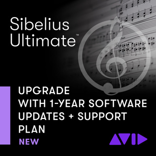 AVID Sibelius Ultimate 1-Year Software Updates + Support Plan - GET CURRENT