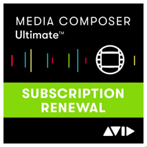 AVID Media Composer | Ultimate 3-Year Subscription RENEWAL