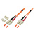 EFB Duplex Jumper SC-SC 50/125µ, OM2, LSZH, orange, 3.0mm, 2m