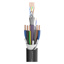 SOMMER CABLE Monocat 121C; Power 5G2,5 + 1xCat7 AWG26/7 + DMX: 2x0,14mm² ; PVC flame-ret, Ø17,3mm; Black